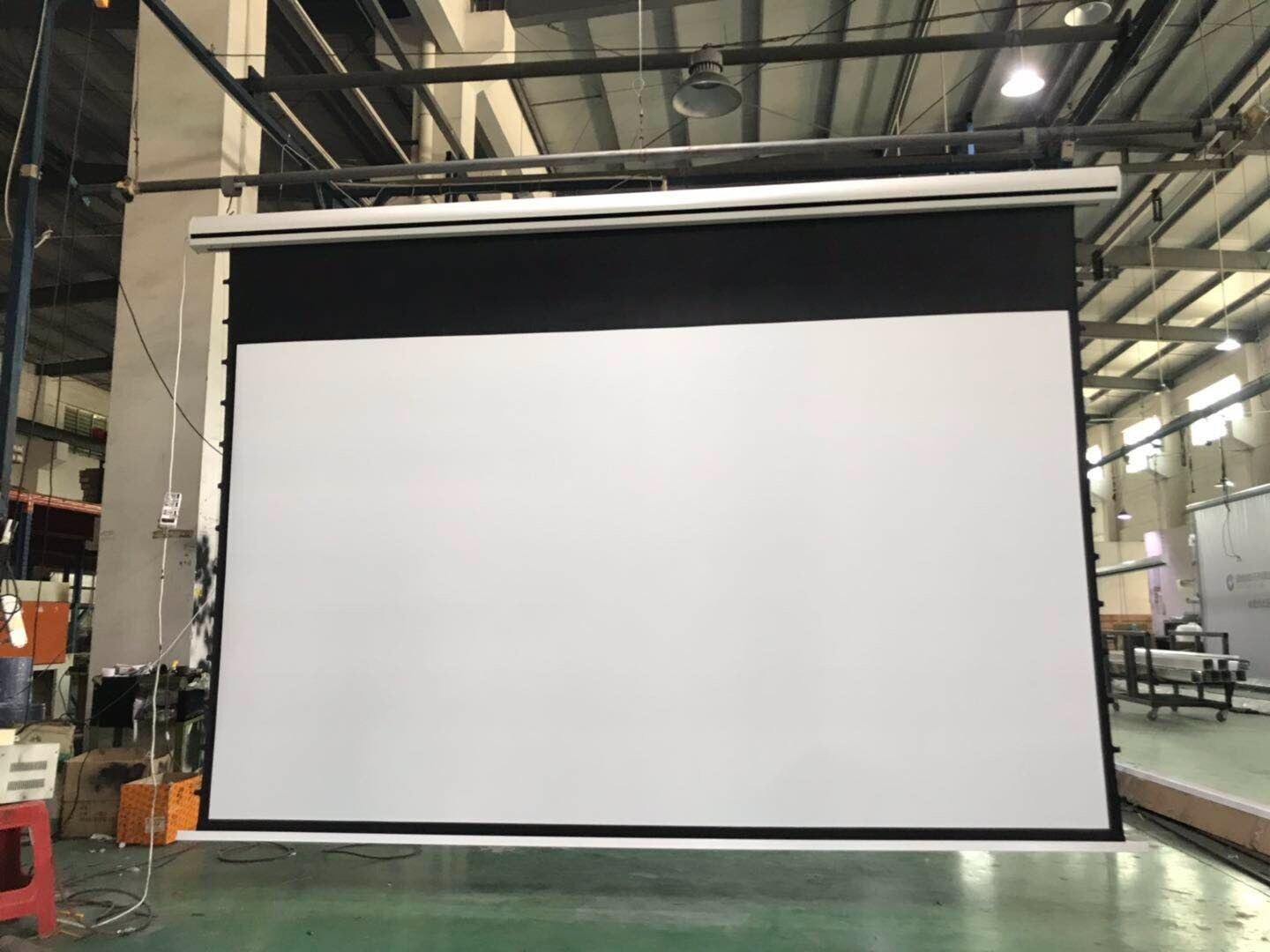 Peak G120 265×150 cm Motorlu Gergili Projeksiyon Perdesi görsel 2